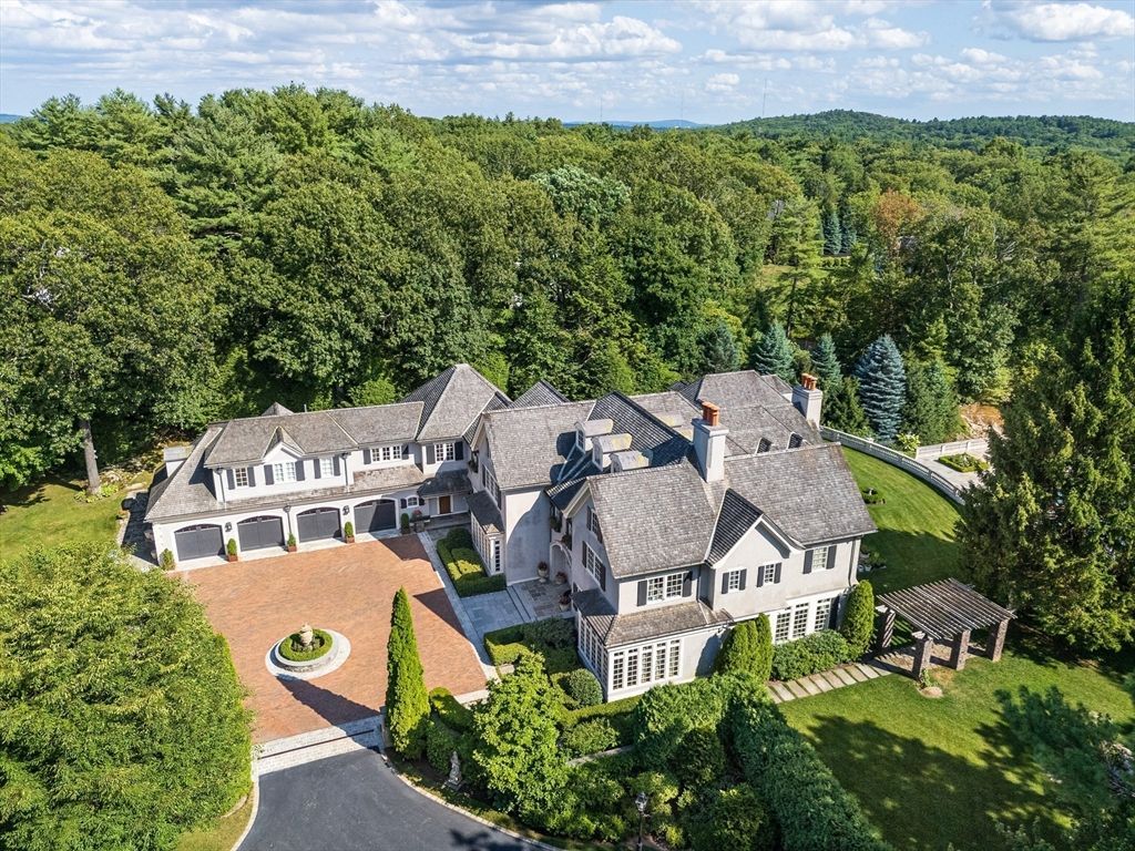 Massachusetts Estate with Showpiece Pool and Picturesque Grounds Listed for 14.9 Million 40