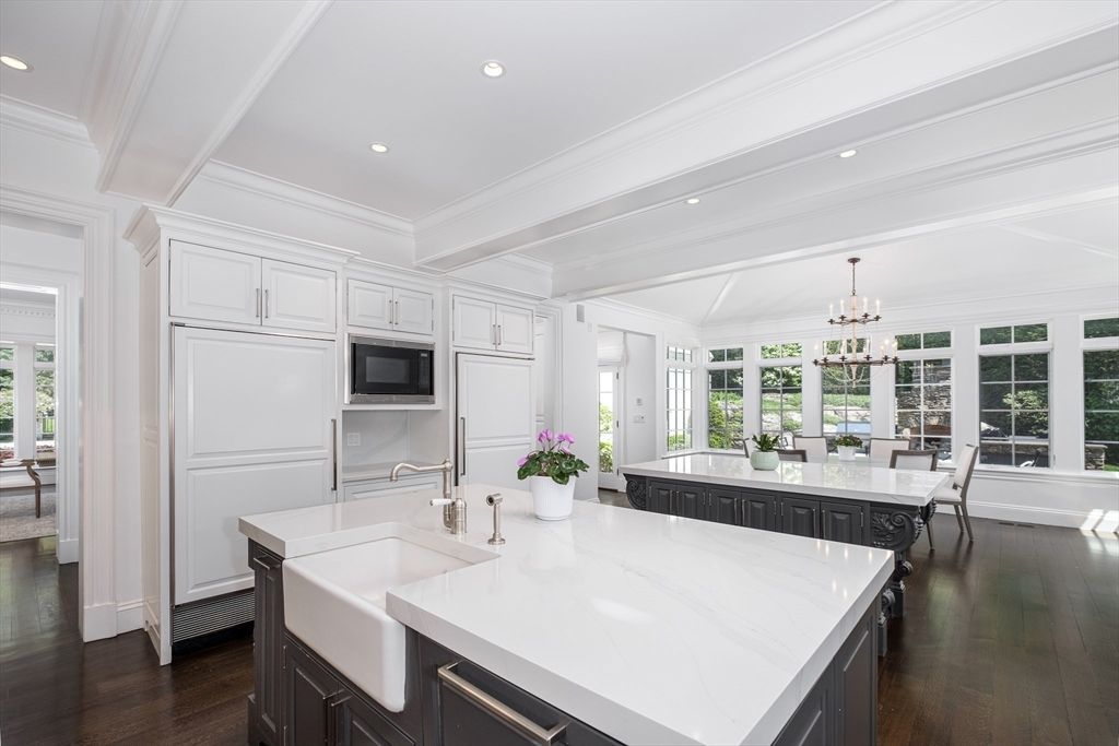 Massachusetts Estate with Showpiece Pool and Picturesque Grounds Listed for 14.9 Million 9