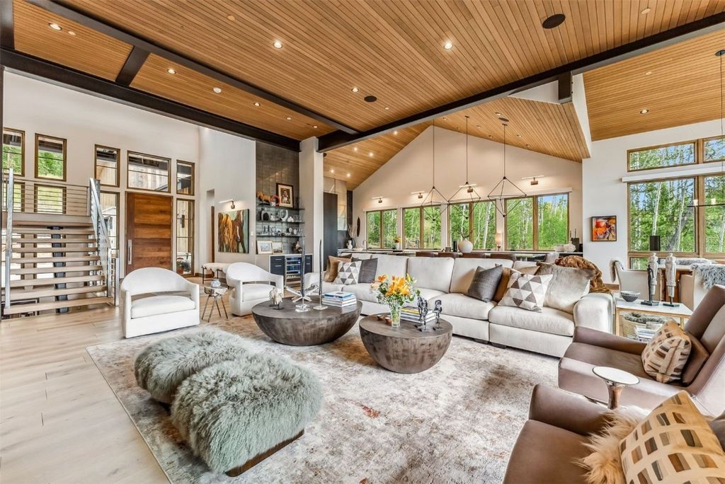 Meticulously Crafted Home with Contemporary Design and Gore Range Views in Colorado Asks for 6.85 Million 11