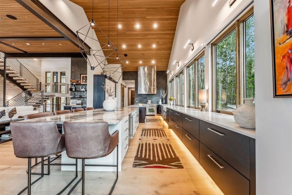 Meticulously Crafted Home with Contemporary Design and Gore Range Views in Colorado Asks for 6.85 Million 14