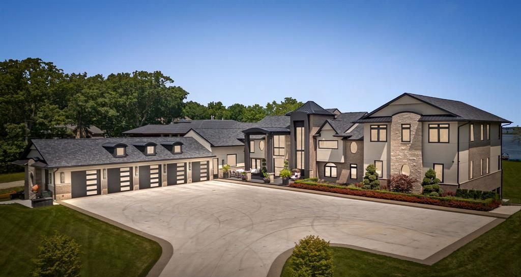 Michigan Estate Unparalleled Luxury and Private Lakefront Living for 5999900 49