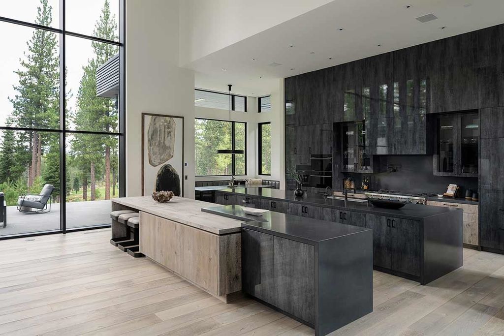 Mountain Modern Masterpiece Martis Camp Estate with Golf Course Views Listed for 25 Million 10