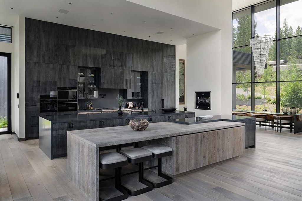 Mountain Modern Masterpiece Martis Camp Estate with Golf Course Views Listed for 25 Million 11