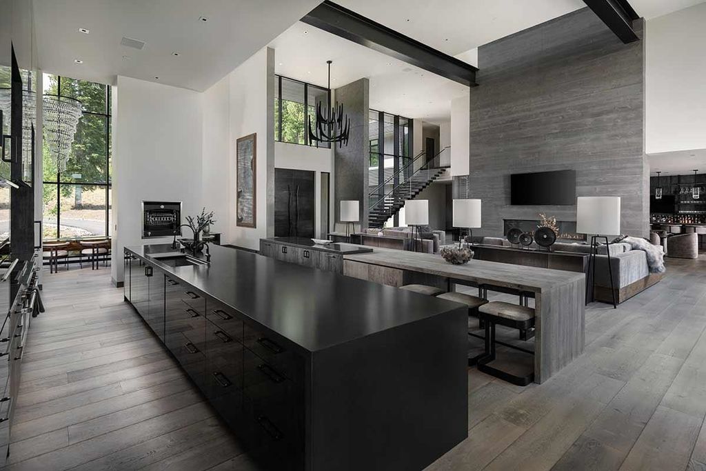 Mountain Modern Masterpiece Martis Camp Estate with Golf Course Views Listed for 25 Million 13