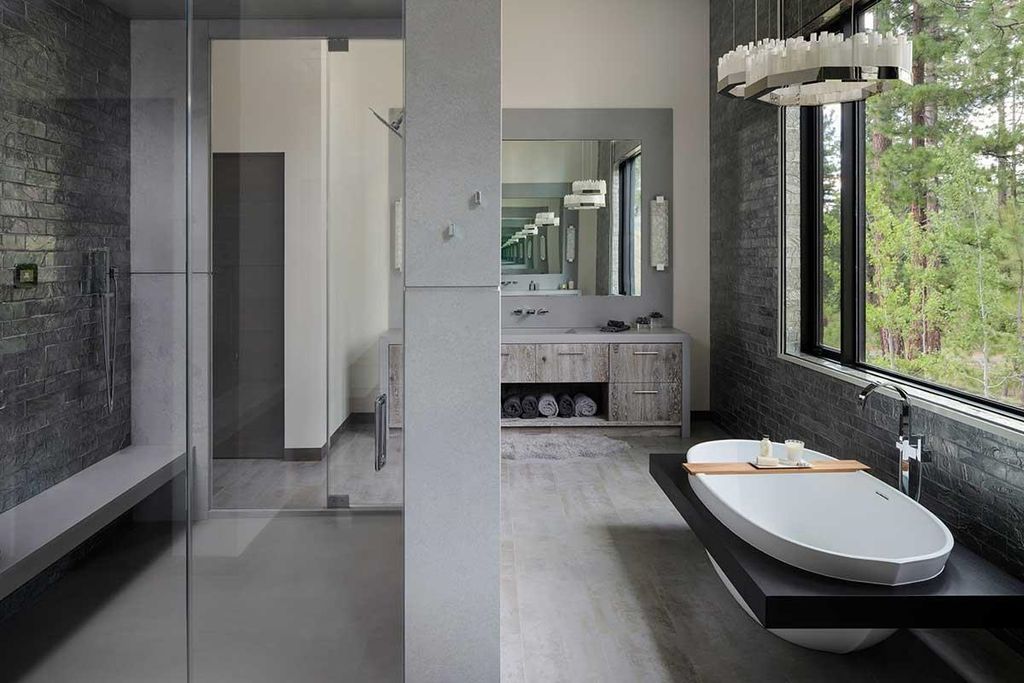 Mountain Modern Masterpiece Martis Camp Estate with Golf Course Views Listed for 25 Million 18