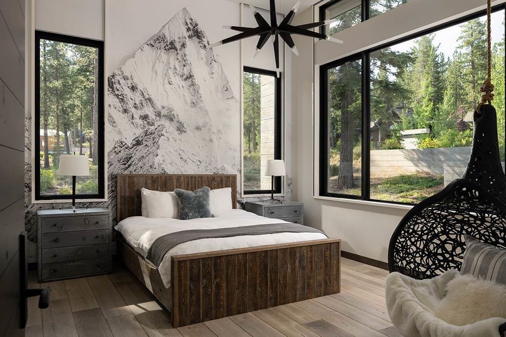 Mountain Modern Masterpiece Martis Camp Estate with Golf Course Views Listed for 25 Million 19