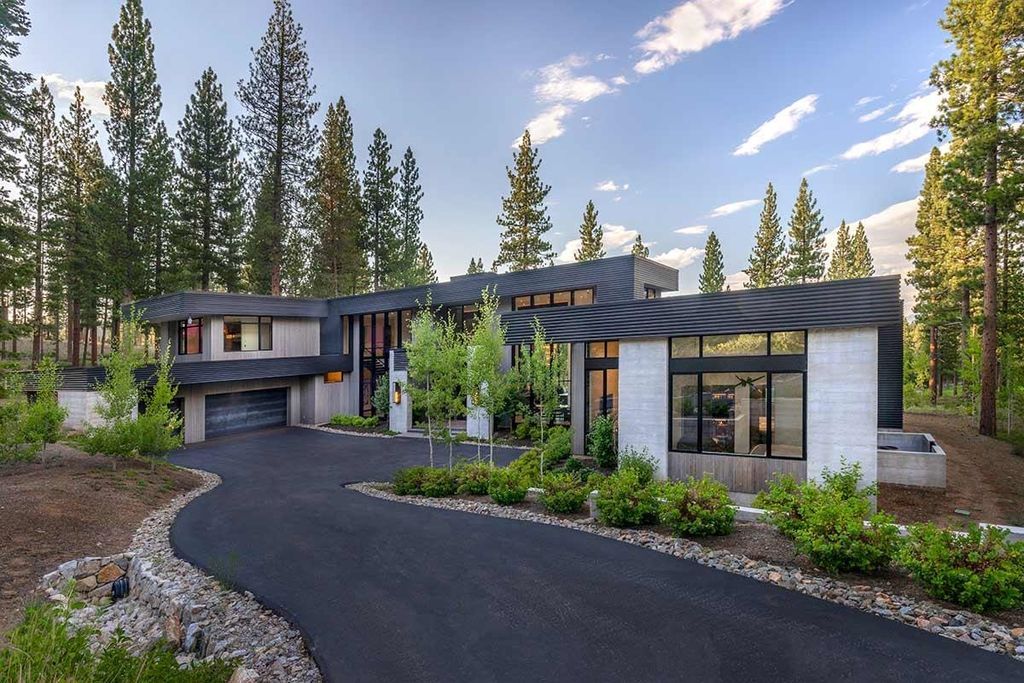 Mountain Modern Masterpiece Martis Camp Estate with Golf Course Views Listed for 25 Million 4