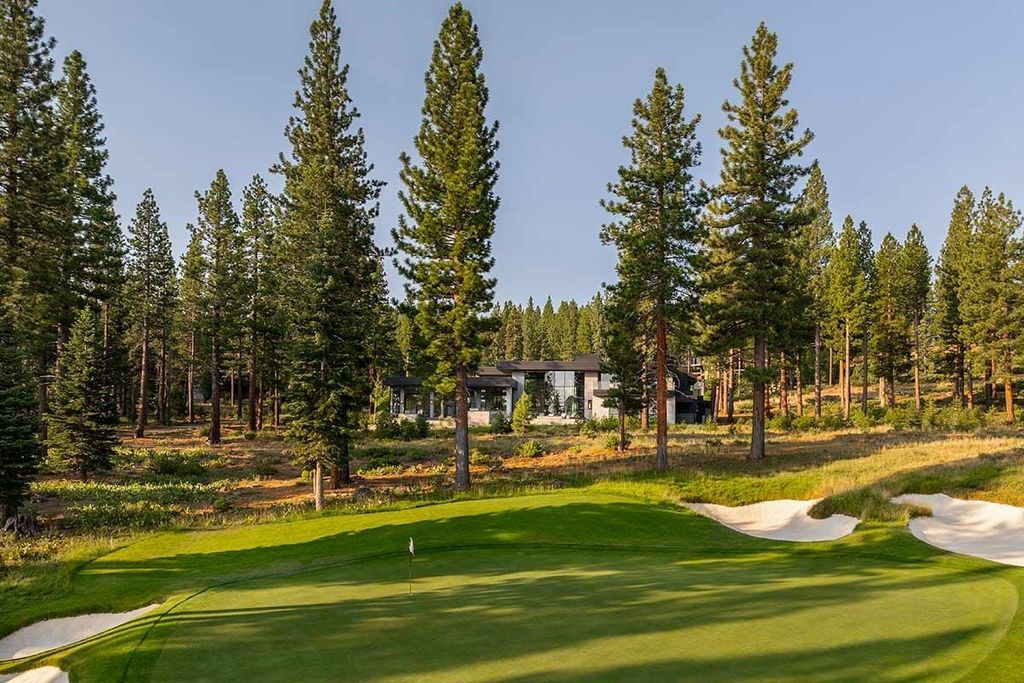 Mountain Modern Masterpiece Martis Camp Estate with Golf Course Views Listed for 25 Million 5