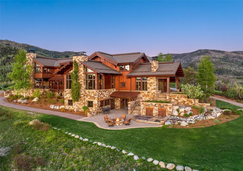 Spectacular Home in Alpine Mountain Ranch with Classic Timber Frame Construction Listed for 12.75 Million 1
