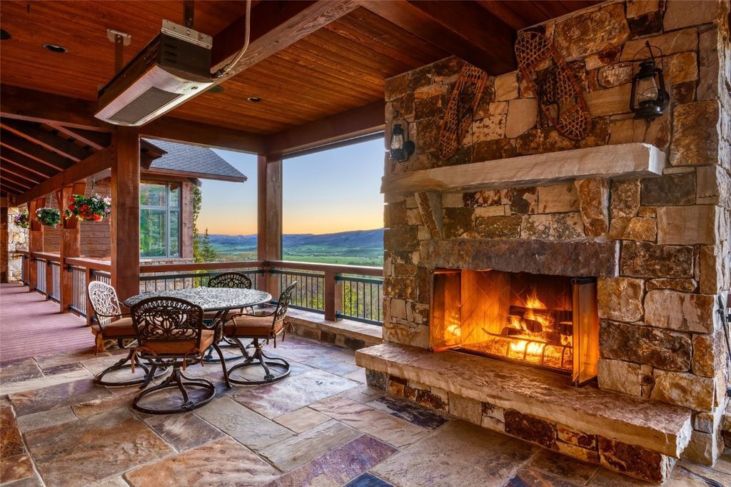 Spectacular Home in Alpine Mountain Ranch with Classic Timber Frame Construction Listed for 12.75 Million 15