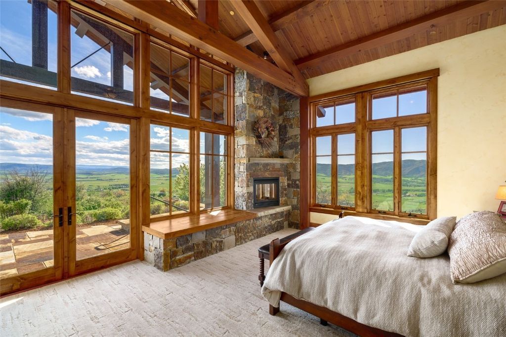 Spectacular Home in Alpine Mountain Ranch with Classic Timber Frame Construction Listed for 12.75 Million 18