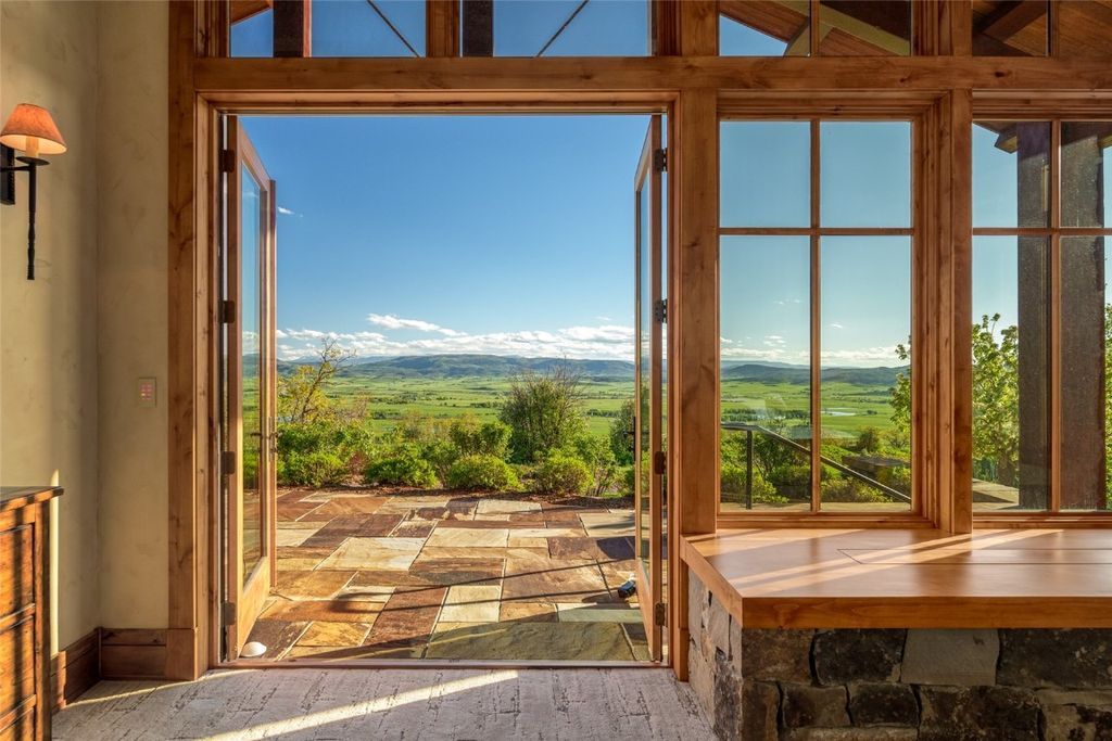 Spectacular Home in Alpine Mountain Ranch with Classic Timber Frame Construction Listed for 12.75 Million 19