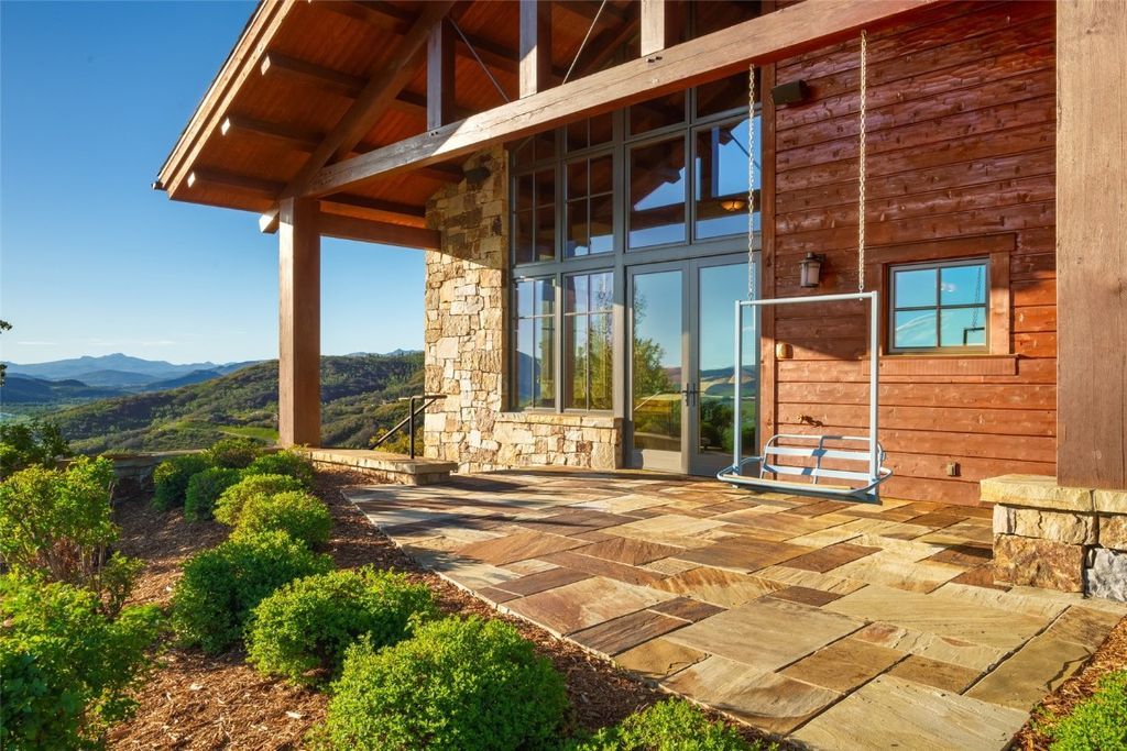 Spectacular Home in Alpine Mountain Ranch with Classic Timber Frame Construction Listed for 12.75 Million 20