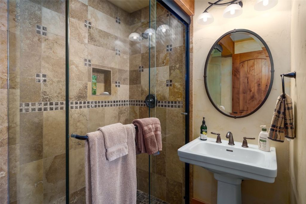 Spectacular Home in Alpine Mountain Ranch with Classic Timber Frame Construction Listed for 12.75 Million 26