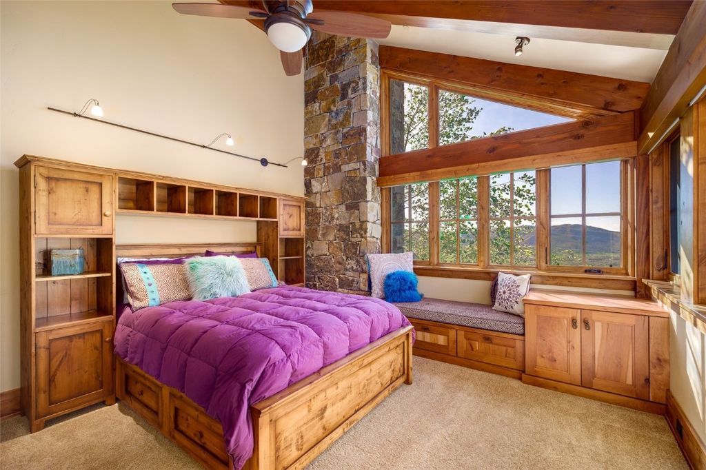 Spectacular Home in Alpine Mountain Ranch with Classic Timber Frame Construction Listed for 12.75 Million 33