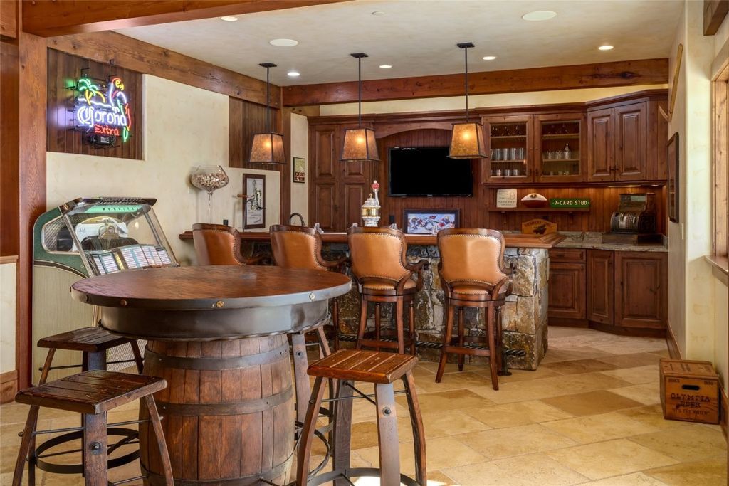 Spectacular Home in Alpine Mountain Ranch with Classic Timber Frame Construction Listed for 12.75 Million 36