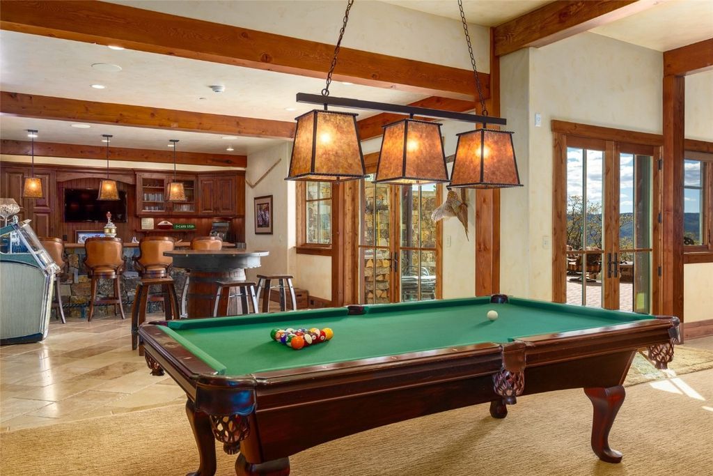 Spectacular Home in Alpine Mountain Ranch with Classic Timber Frame Construction Listed for 12.75 Million 38
