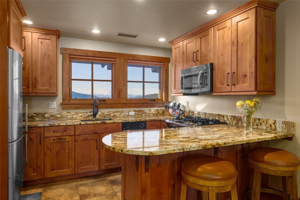 Spectacular Home in Alpine Mountain Ranch with Classic Timber Frame Construction Listed for 12.75 Million 43