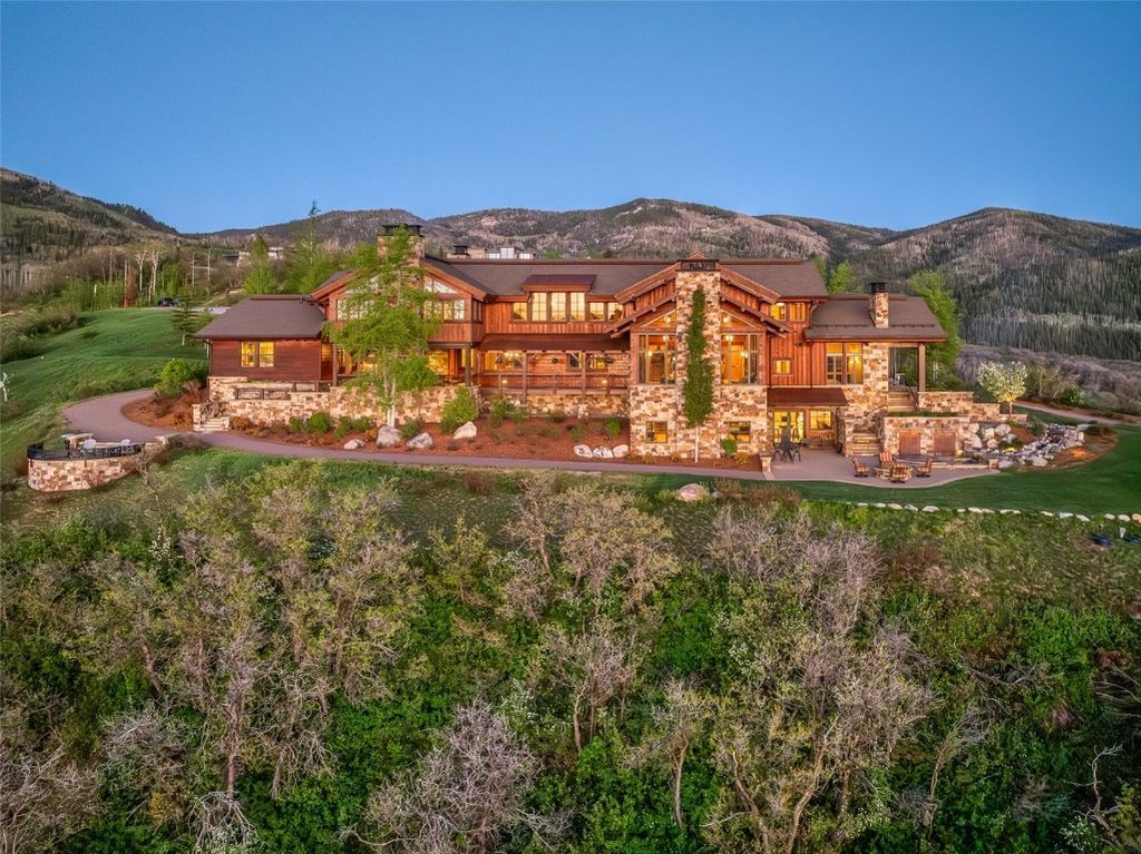 Spectacular Home in Alpine Mountain Ranch with Classic Timber Frame Construction Listed for 12.75 Million 49