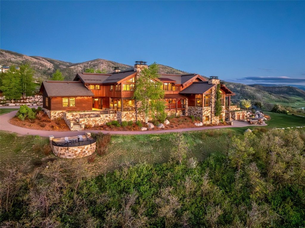 Spectacular Home in Alpine Mountain Ranch with Classic Timber Frame Construction Listed for 12.75 Million 50