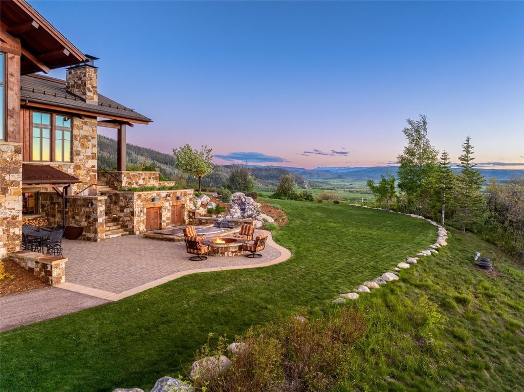 Spectacular Home in Alpine Mountain Ranch with Classic Timber Frame Construction Listed for 12.75 Million 6