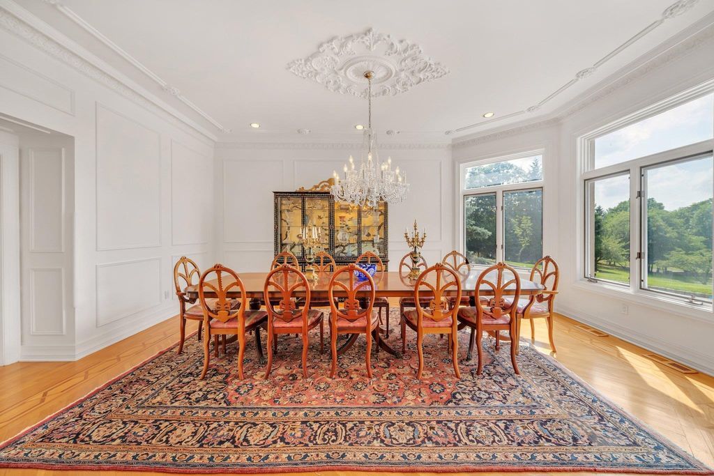 Stunning Stone Mansion in New Jersey Featuring Spacious Living Area for 16999999 16