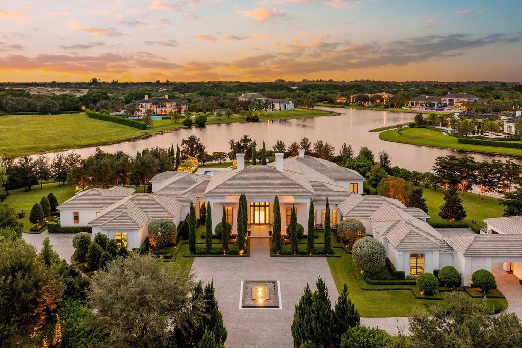 24 Million Luxurious Lakefront Estate in Exclusive Stone Creek Ranch Delray Beach 1