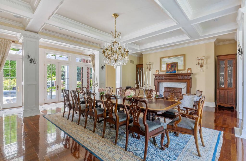 Architectural Sophistication and Resplendence in this Stately Brookville Brick Colonial Listed at 15 Million 10