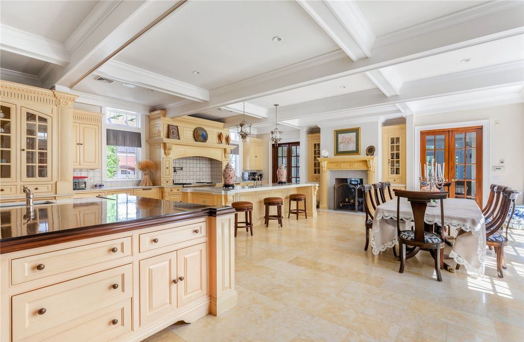 Architectural Sophistication and Resplendence in this Stately Brookville Brick Colonial Listed at 15 Million 11