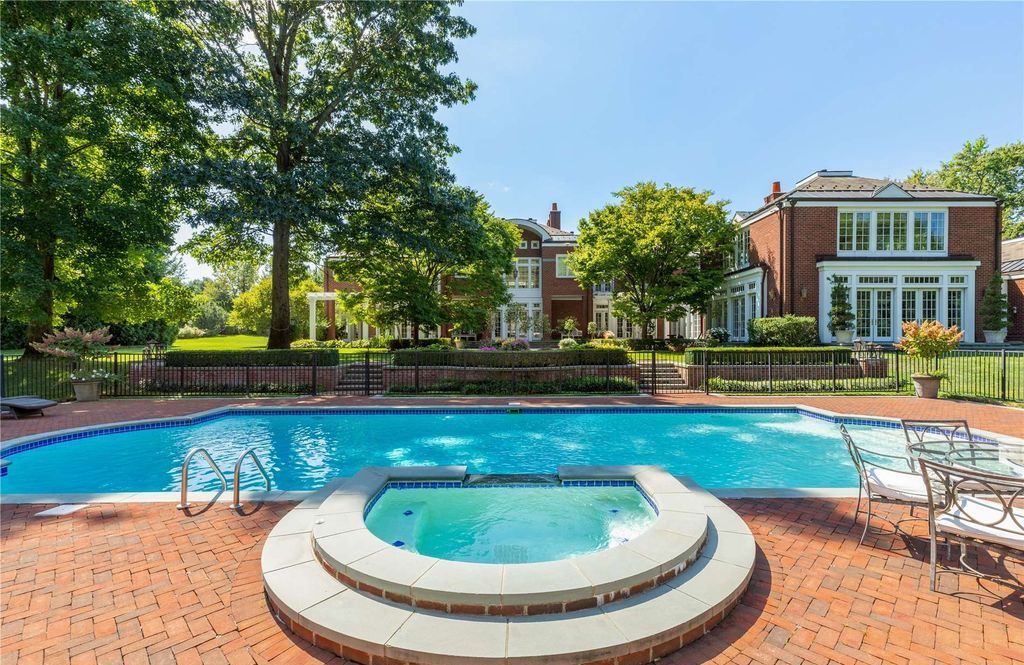 Architectural Sophistication and Resplendence in this Stately Brookville Brick Colonial Listed at 15 Million 32