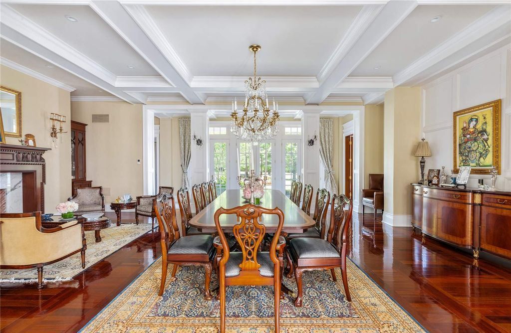 Architectural Sophistication and Resplendence in this Stately Brookville Brick Colonial Listed at 15 Million 9