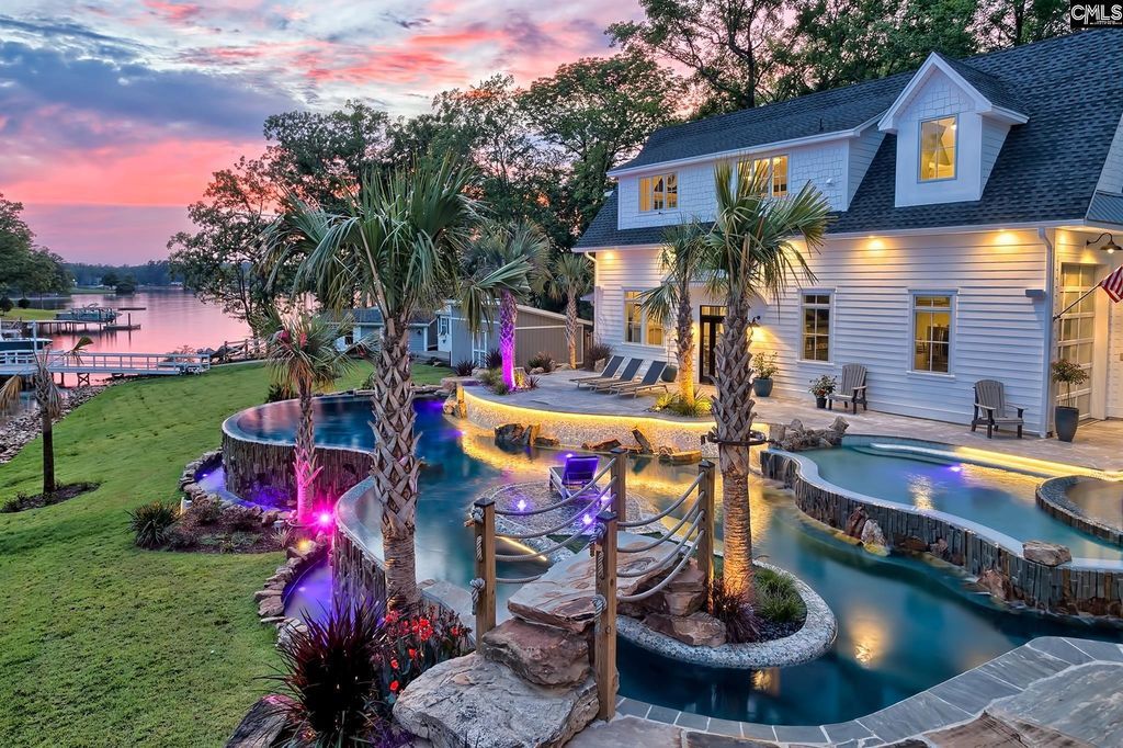 Breathtaking Lakeside Estate on Lake Murray An Extraordinary Blend of Luxury and Privacy in South Carolina Asking 3188888 10