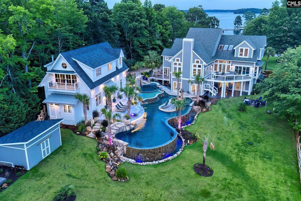 Breathtaking Lakeside Estate on Lake Murray An Extraordinary Blend of Luxury and Privacy in South Carolina Asking 3188888 3