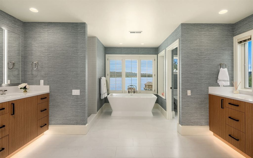 Classic Shingle Clad Waterfront Retreat with Sweeping Lake Washington Views Asking 12823000 21