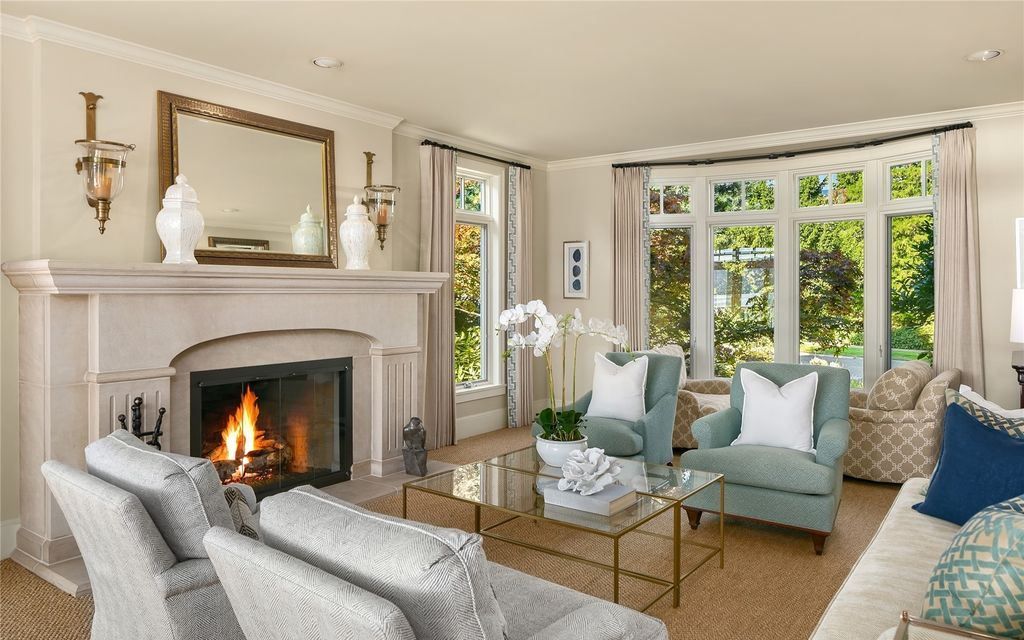 Classic Shingle Clad Waterfront Retreat with Sweeping Lake Washington Views Asking 12823000 6
