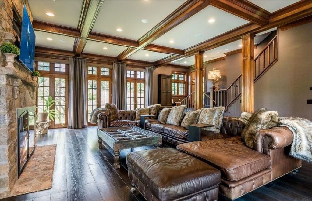 Elegant Stone Brick Stucco Home Fully Renovated with Modern Style Listed at 3.8 Million in New Jersey 20