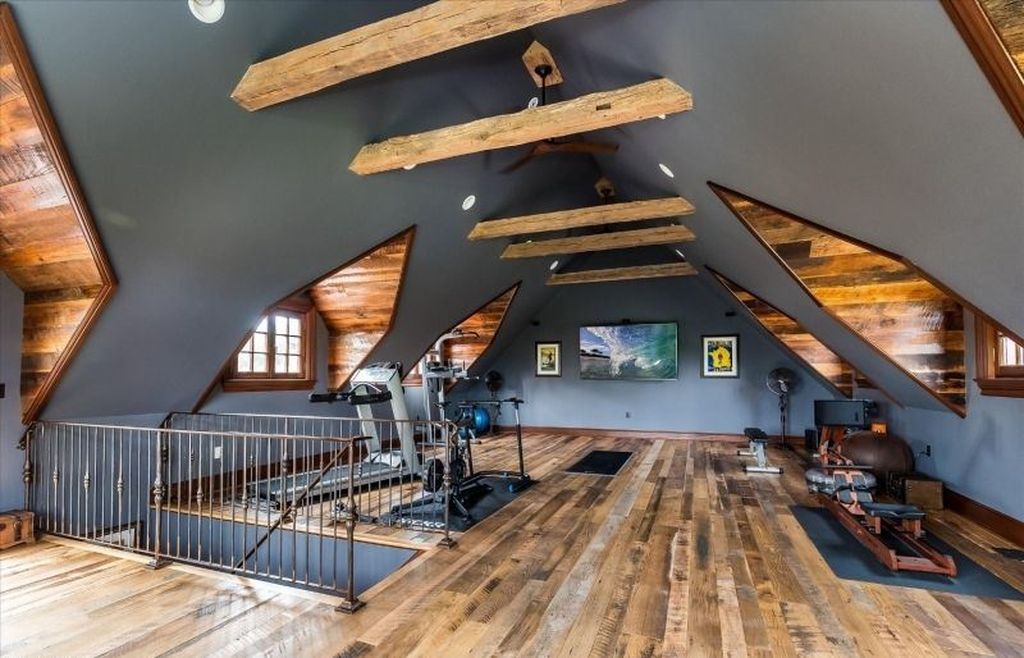 Elegant Stone Brick Stucco Home Fully Renovated with Modern Style Listed at 3.8 Million in New Jersey 22