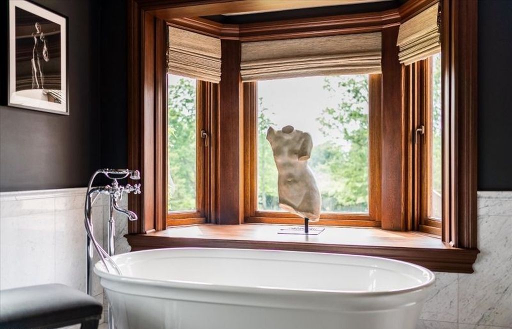 Elegant Stone Brick Stucco Home Fully Renovated with Modern Style Listed at 3.8 Million in New Jersey 27