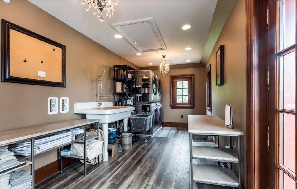 Elegant Stone Brick Stucco Home Fully Renovated with Modern Style Listed at 3.8 Million in New Jersey 28