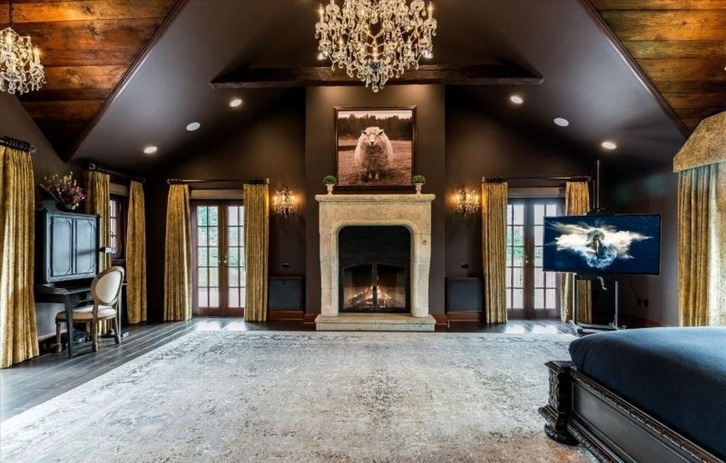 Elegant Stone Brick Stucco Home Fully Renovated with Modern Style Listed at 3.8 Million in New Jersey 32