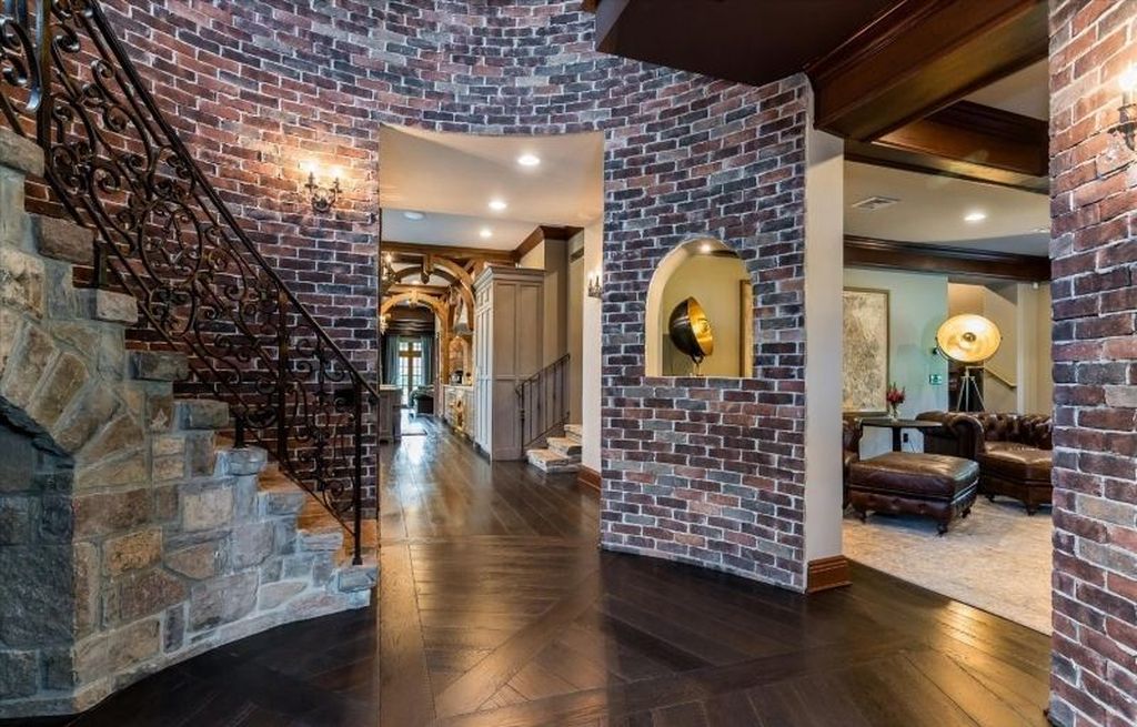 Elegant Stone Brick Stucco Home Fully Renovated with Modern Style Listed at 3.8 Million in New Jersey 38