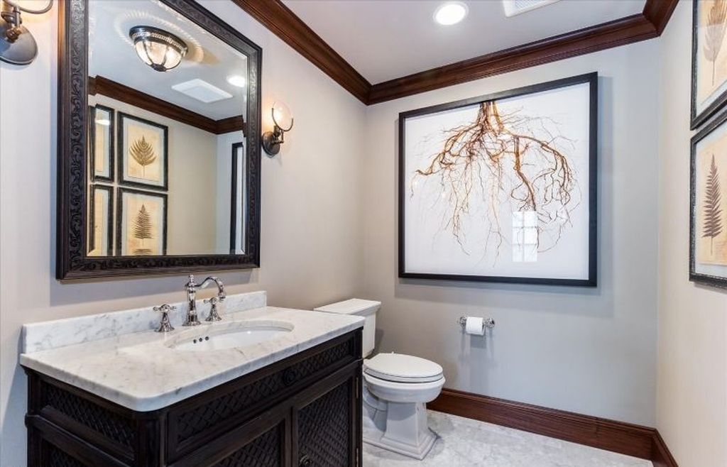 Elegant Stone Brick Stucco Home Fully Renovated with Modern Style Listed at 3.8 Million in New Jersey 6