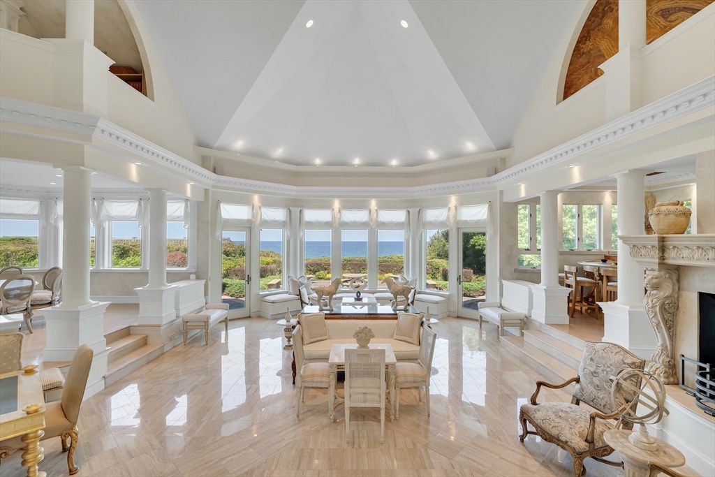 Exclusive 3.5 Acre Waterfront Estate with Private Beach in Massachusetts Listed for 5.75 Million 5