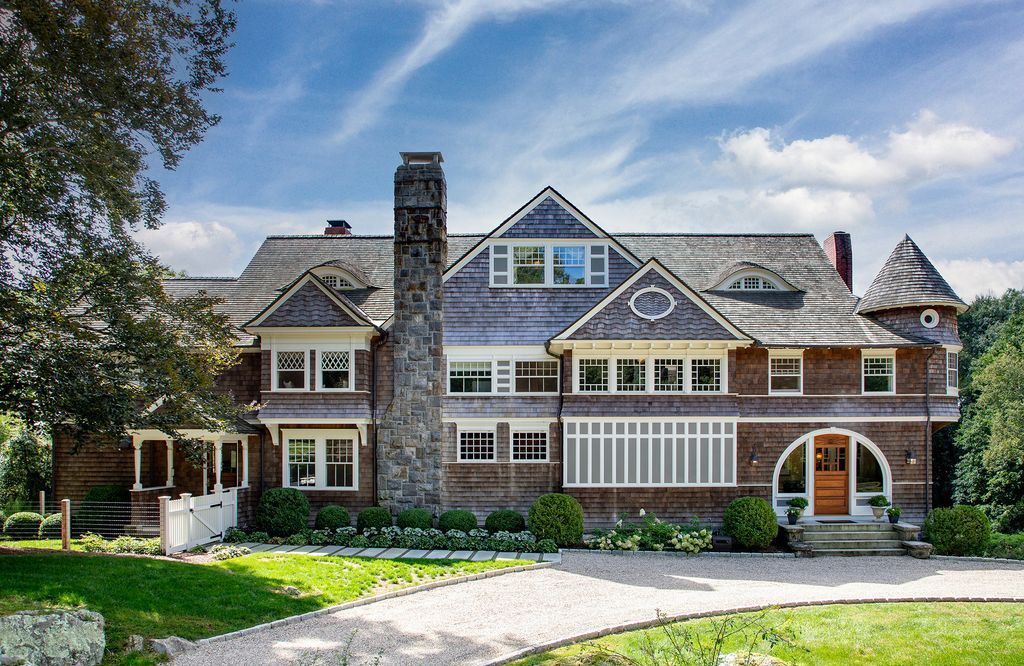 Historic Queen Anne Shingle Style Home with Modern Comforts in Connecticut Listed at 6.25 Million 2