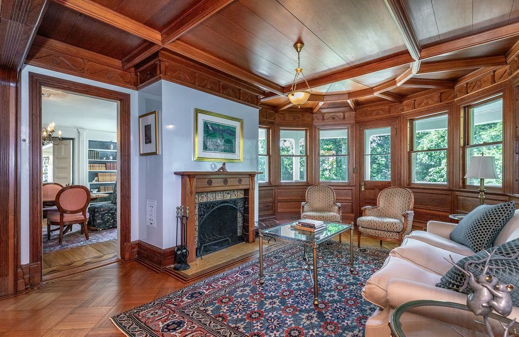 Historic Queen Anne Shingle Style Home with Modern Comforts in Connecticut Listed at 6.25 Million 8