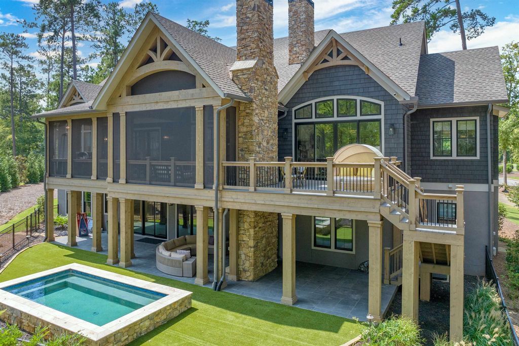 Luxurious Georgia Residence Offering World Class Amenities Including Golf and Tennis Listed at 2.95 Million 48