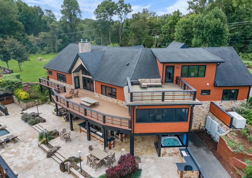 Luxurious Resort Style Living in Maryland Home on 10 Private Acres with Horse Pastures For Sale at 3.85 Million 37
