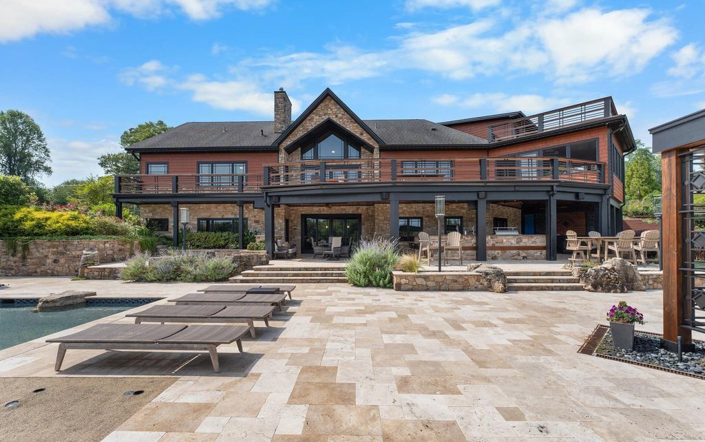 Luxurious Resort Style Living in Maryland Home on 10 Private Acres with Horse Pastures For Sale at 3.85 Million 4