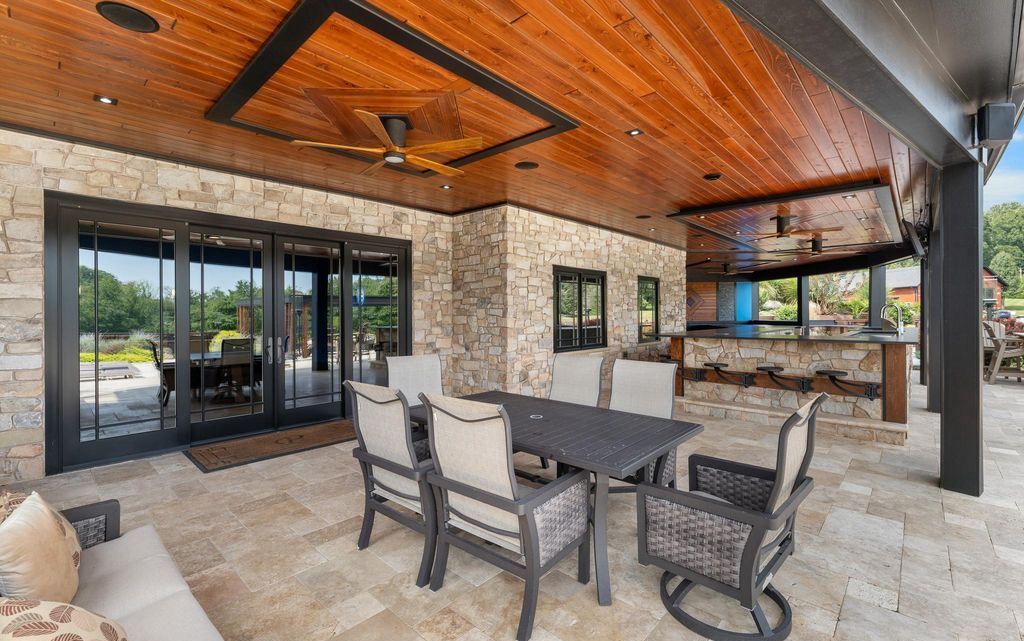 Luxurious Resort Style Living in Maryland Home on 10 Private Acres with Horse Pastures For Sale at 3.85 Million 46