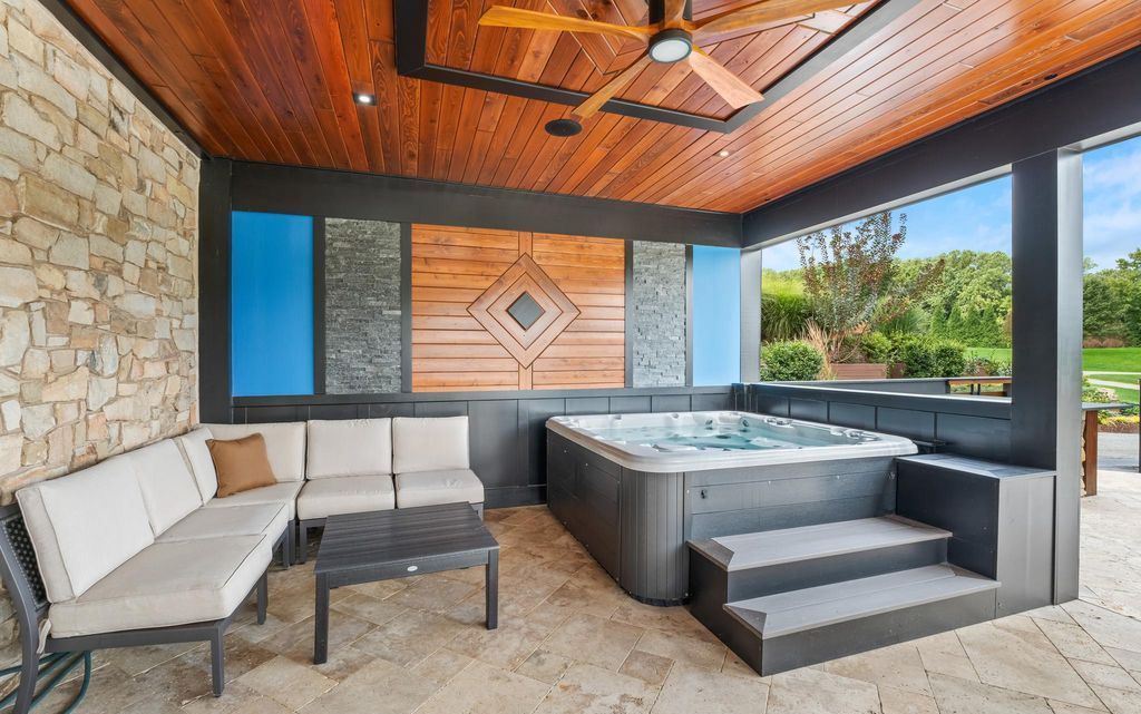 Luxurious Resort Style Living in Maryland Home on 10 Private Acres with Horse Pastures For Sale at 3.85 Million 47